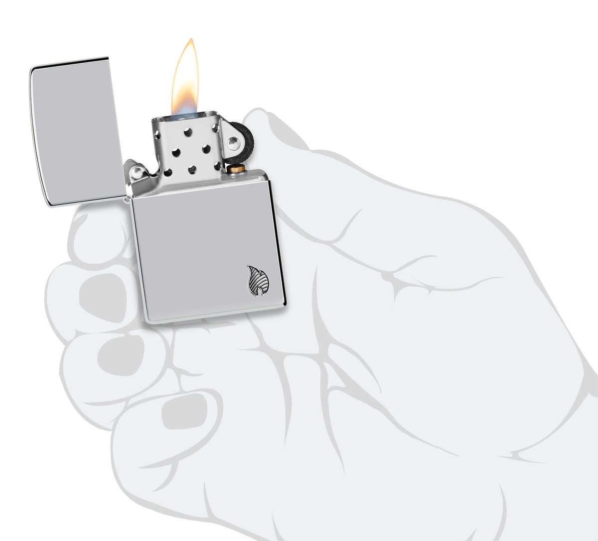 Zippo Upaljač 46396 Armor Flame – slika 6