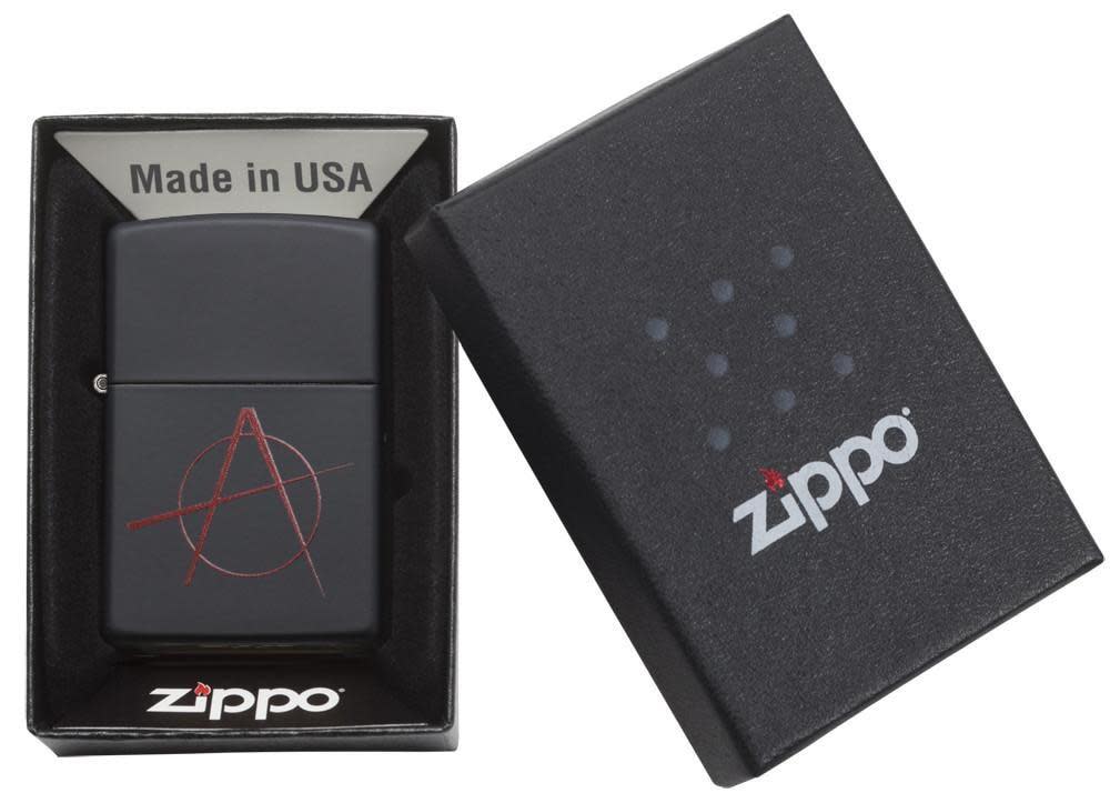 Zippo Upaljač 20842 Anarchy Black Matte – slika 4