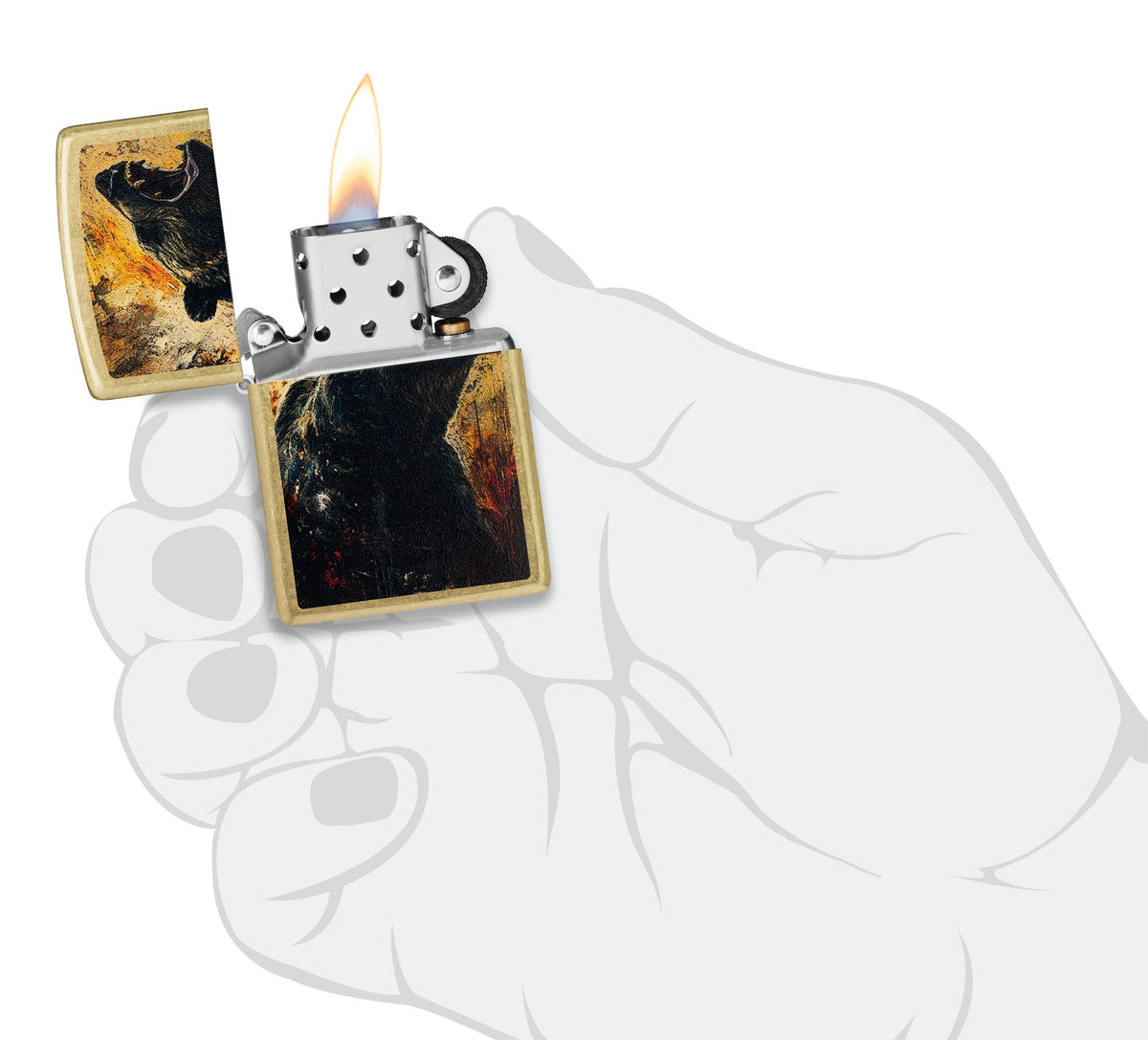Zippo Upaljač 46695 Grizzly Roar – slika 6