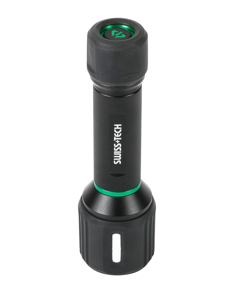 Swiss+Tech LED Punjiva Baterijska Lampa 3AAA&18650 450lm
