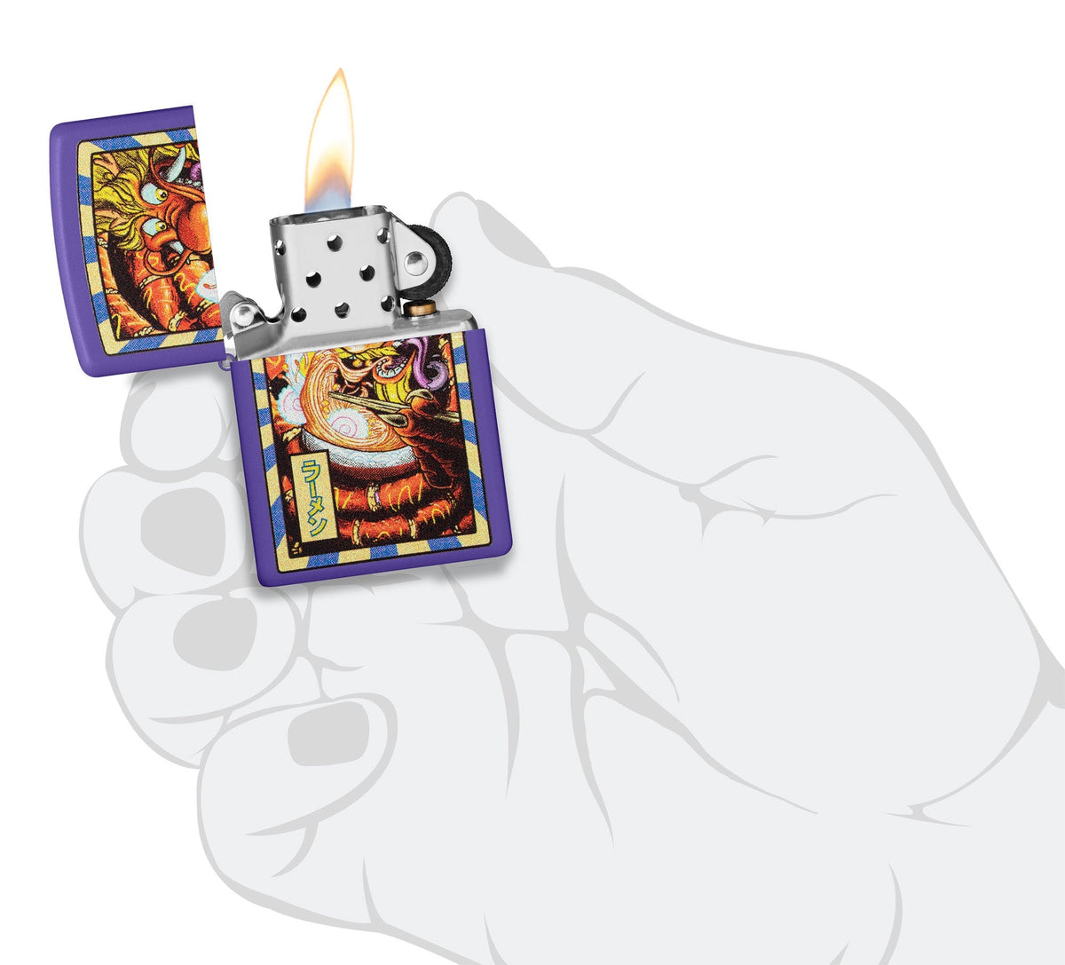 Zippo Upaljač 237 Purple Matte – slika 4