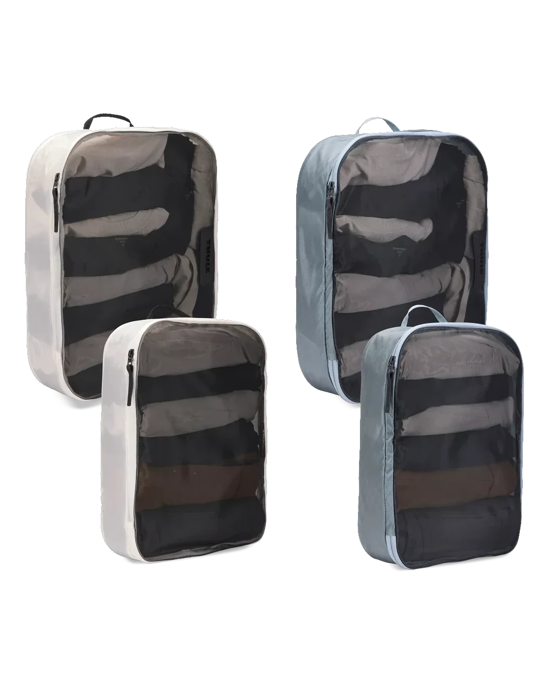 THULE Packing Cube Family Set 4 kom  - Pond Gray/White-1