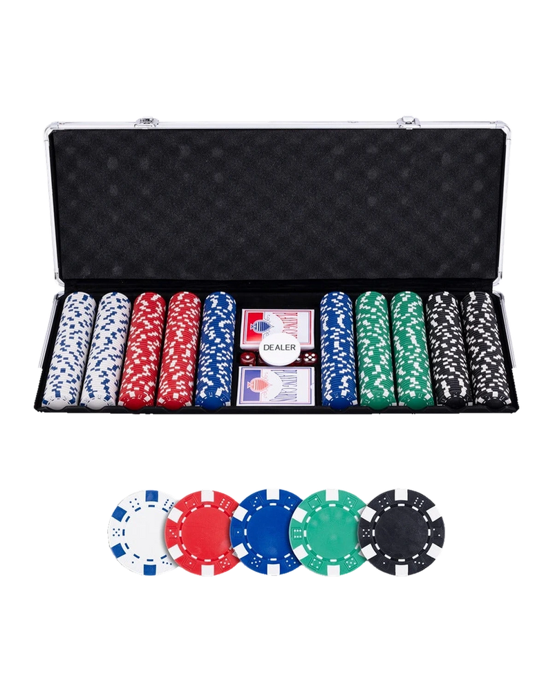 Engelhart Poker Set u Metalnoj Kutiji 500 Čipova (11,5g)