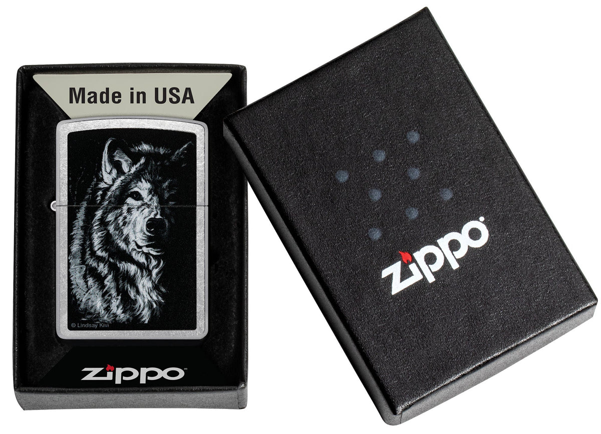 Zippo Upaljač Linds Kivi Wolf – slika 5