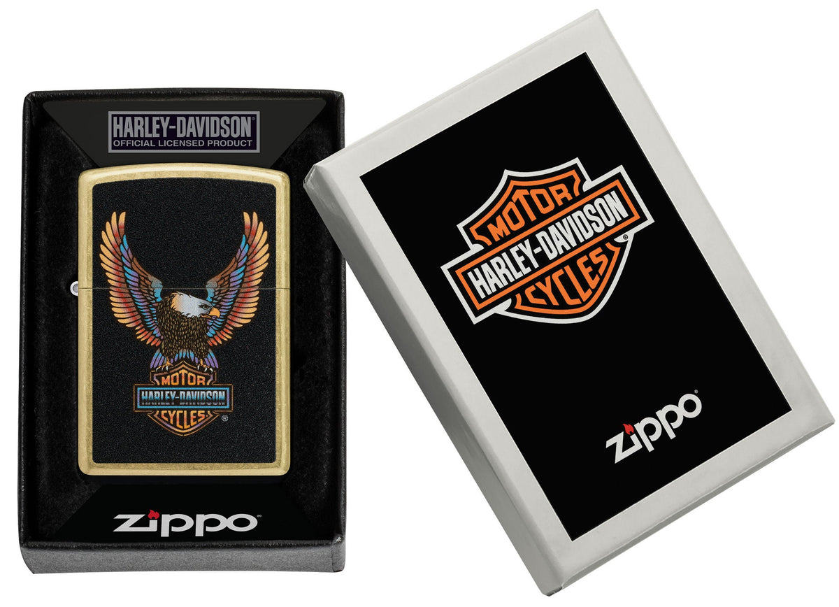 Zippo Upaljač 46678 Harley Davidson Eagle Design – slika 7