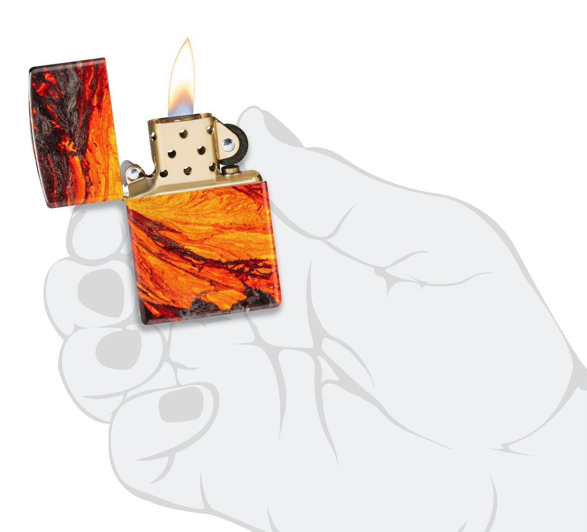 Zippo Upaljač 48622 Lava Flow Design – slika 5