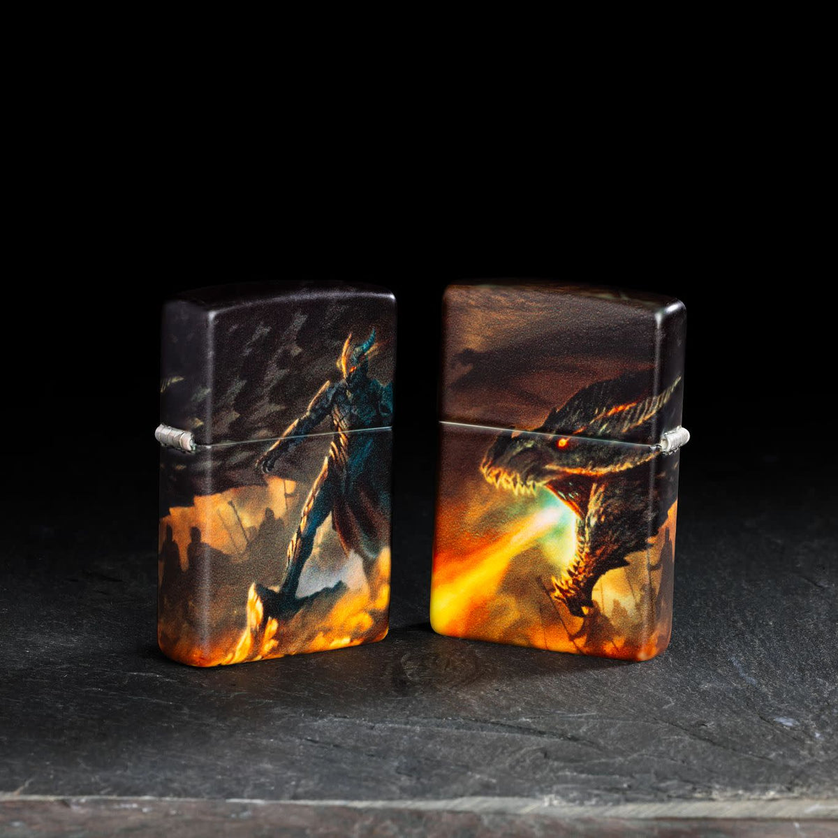 Zippo Upaljač Vitez i Zmaj – slika 2