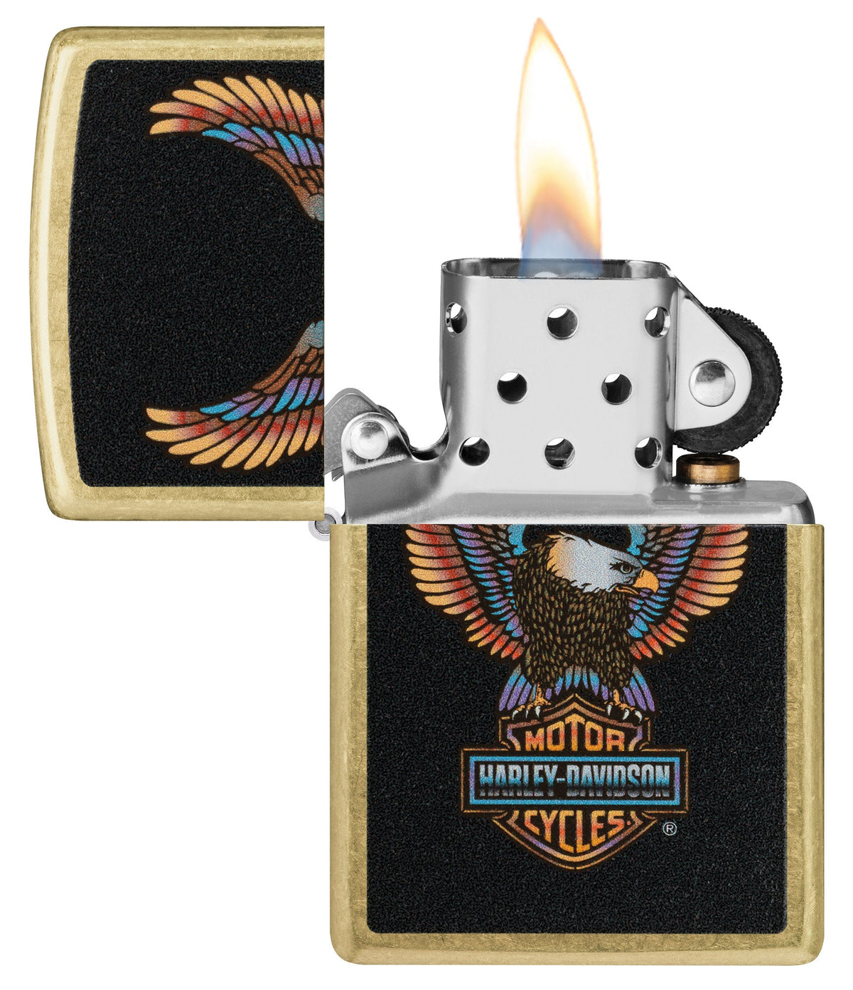 Zippo Upaljač 46678 Harley Davidson Eagle Design – slika 4