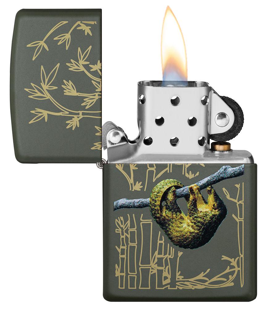 Zippo Upaljač 221 Green Matte – slika 3