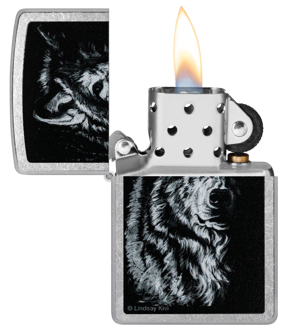 Zippo Upaljač Linds Kivi Wolf – slika 3