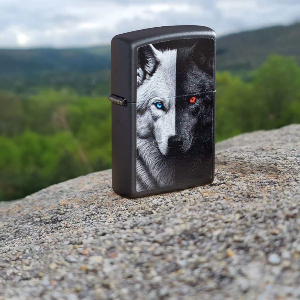 Zippo Upaljač 46694 Dual Inner Wolf – slika 2