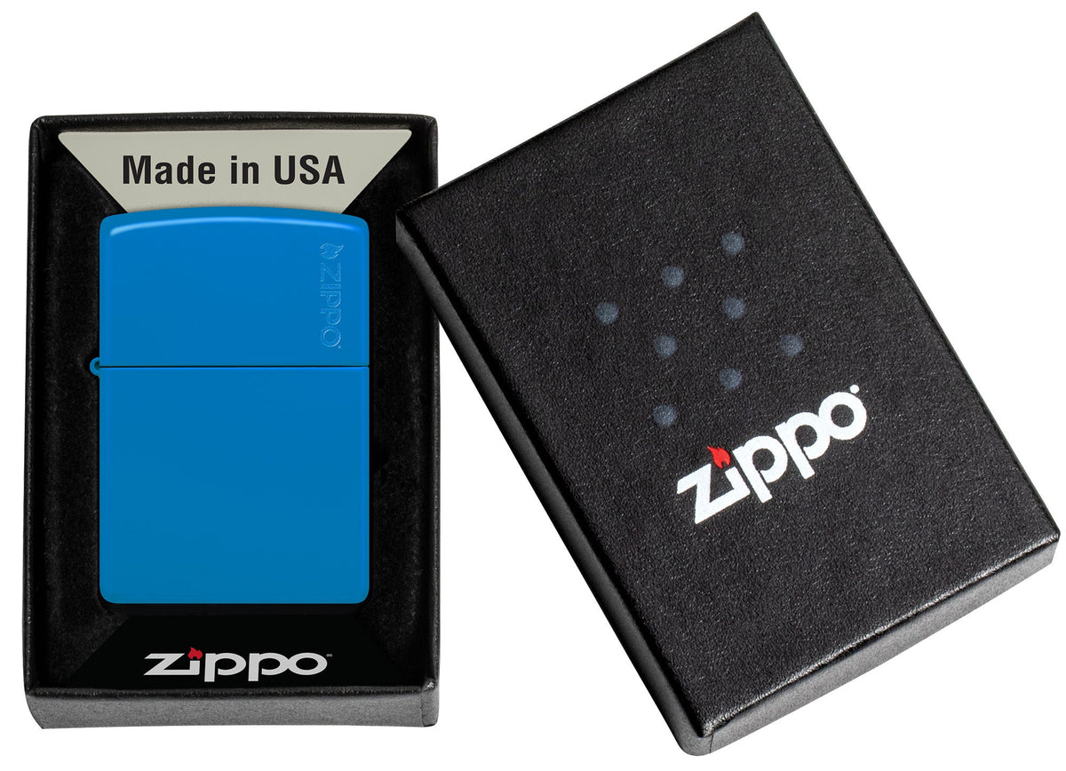 Zippo Upaljač 48628 Sky Blue Matte – slika 5