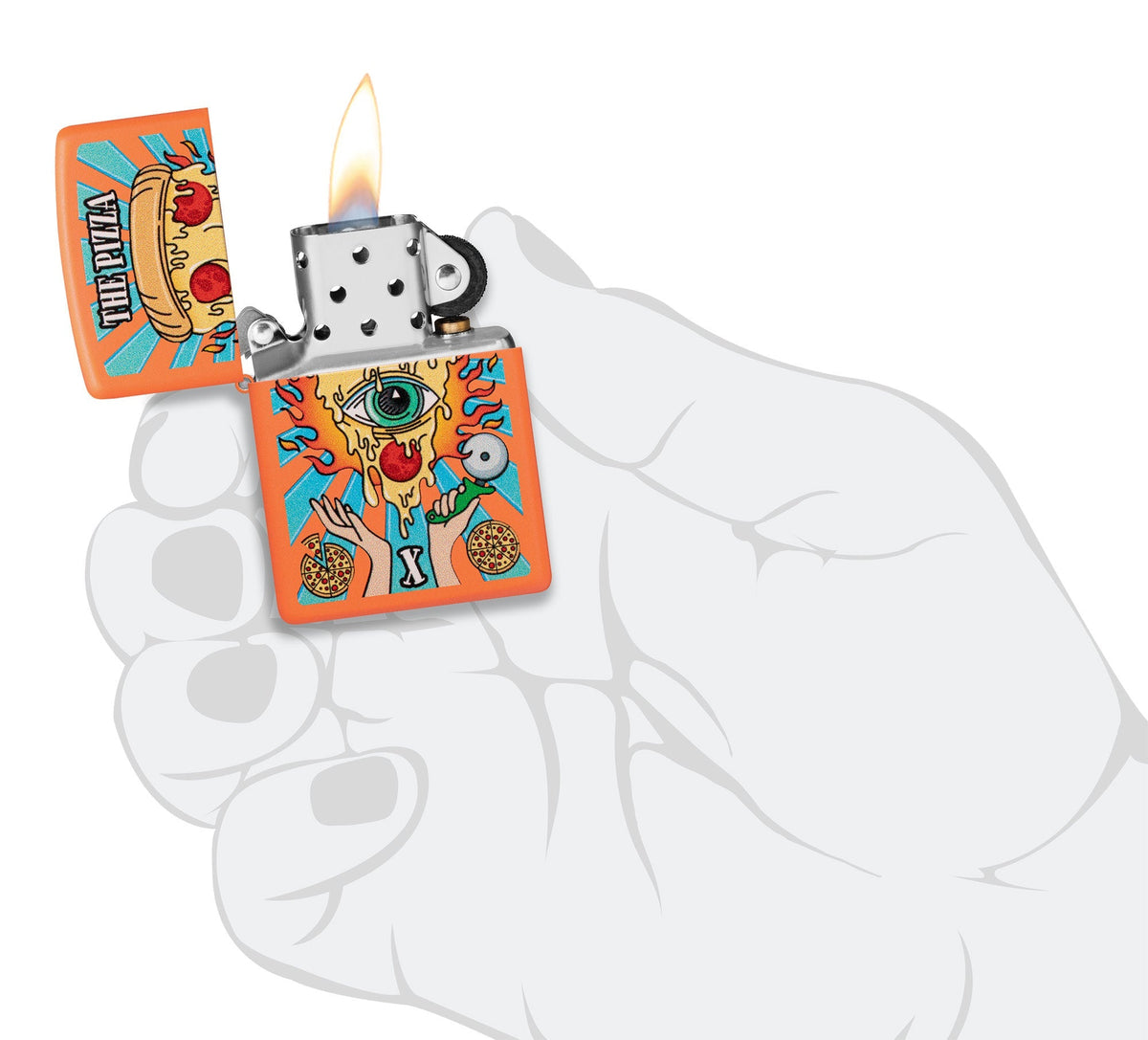 Zippo Upaljač 231 Orange Matte – slika 4