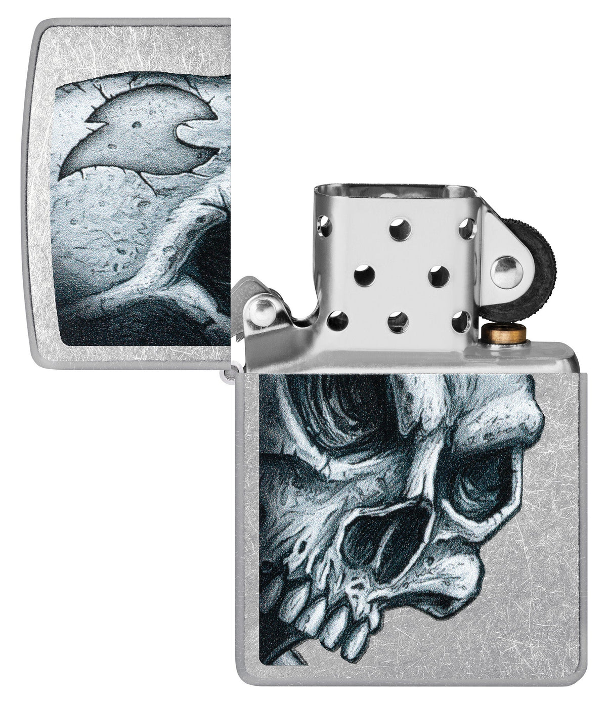 Zippo Upaljač 46587 Skull and Flame – slika 5