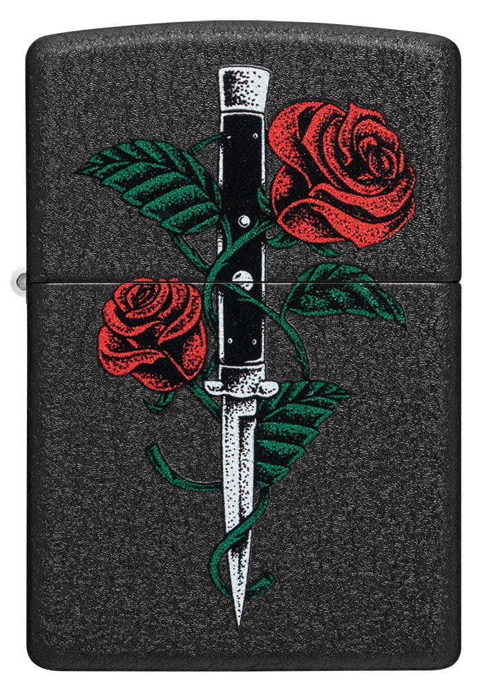 Zippo Upaljač 49778 Rose Dagger Tattoo Design – slika 6