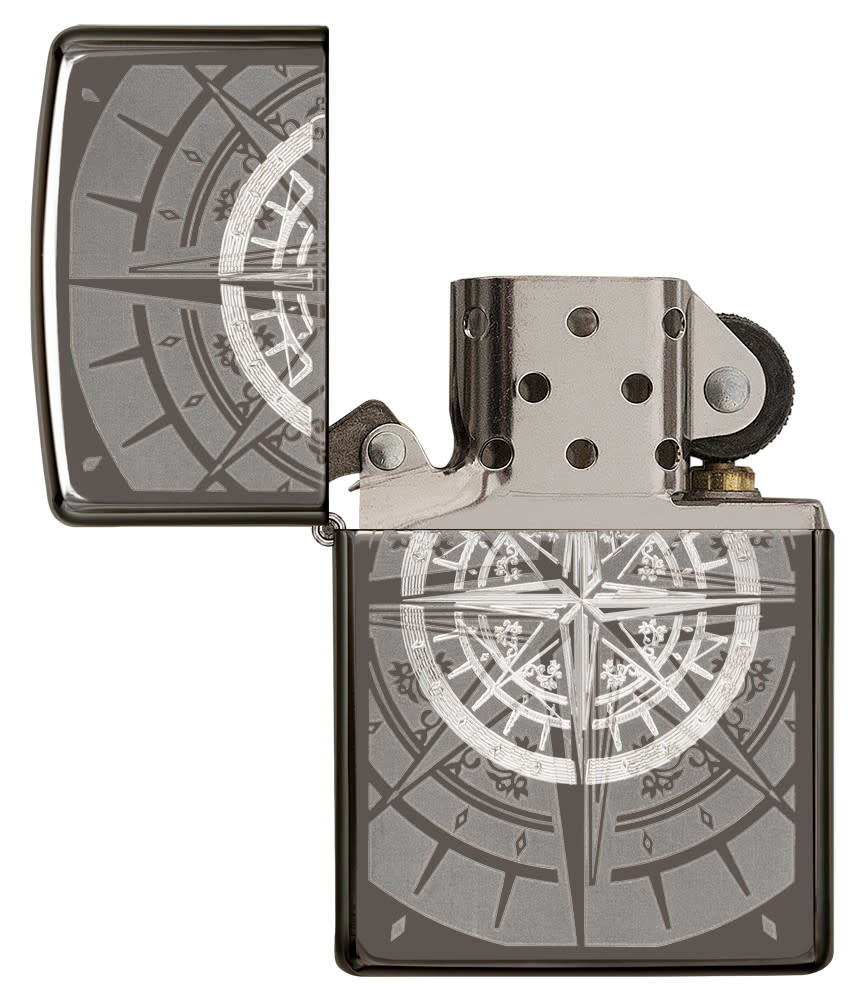 Zippo Upaljač 29232 Black Ice Compass – slika 6