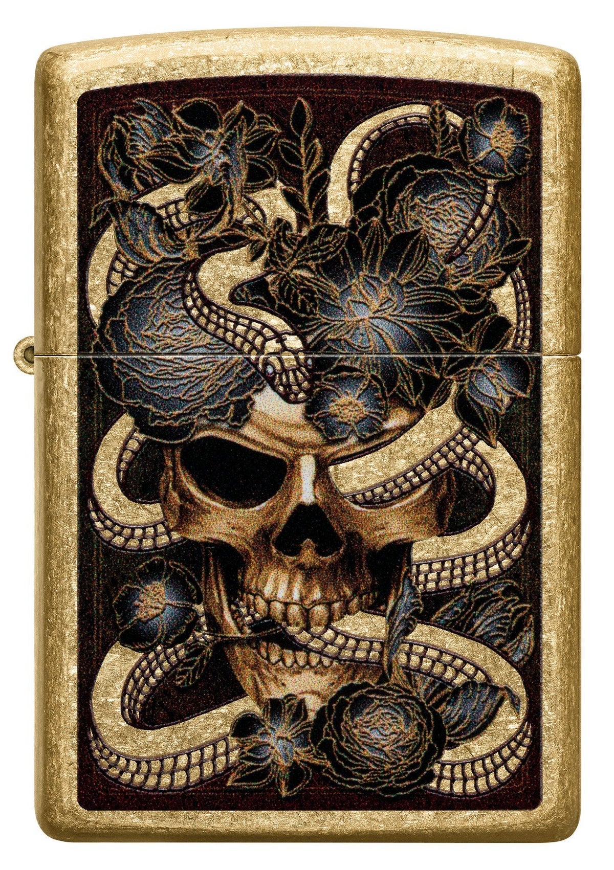 Zippo Upaljač 49477 Tumbled Brass – slika 6