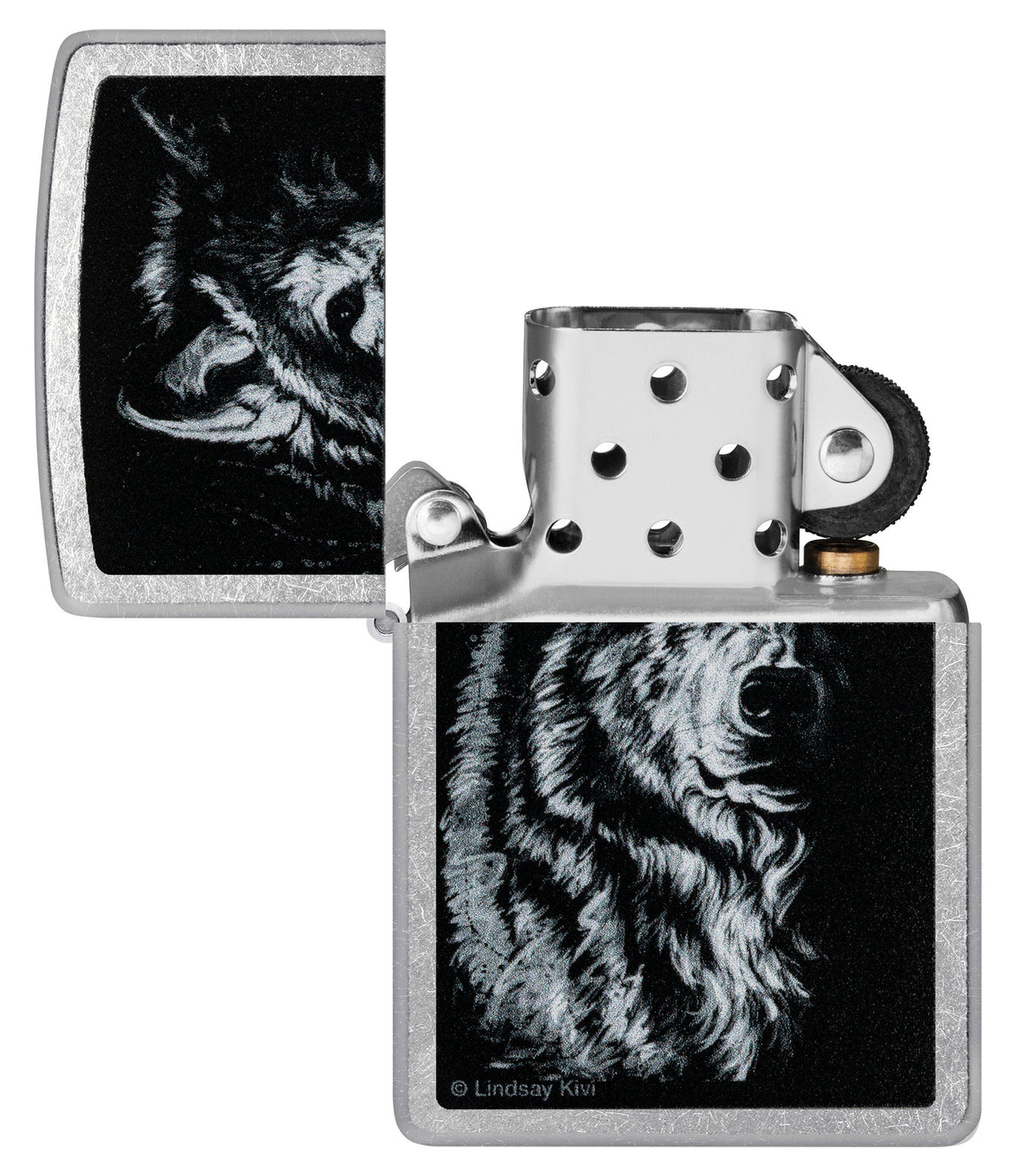 Zippo Upaljač Linds Kivi Wolf – slika 7