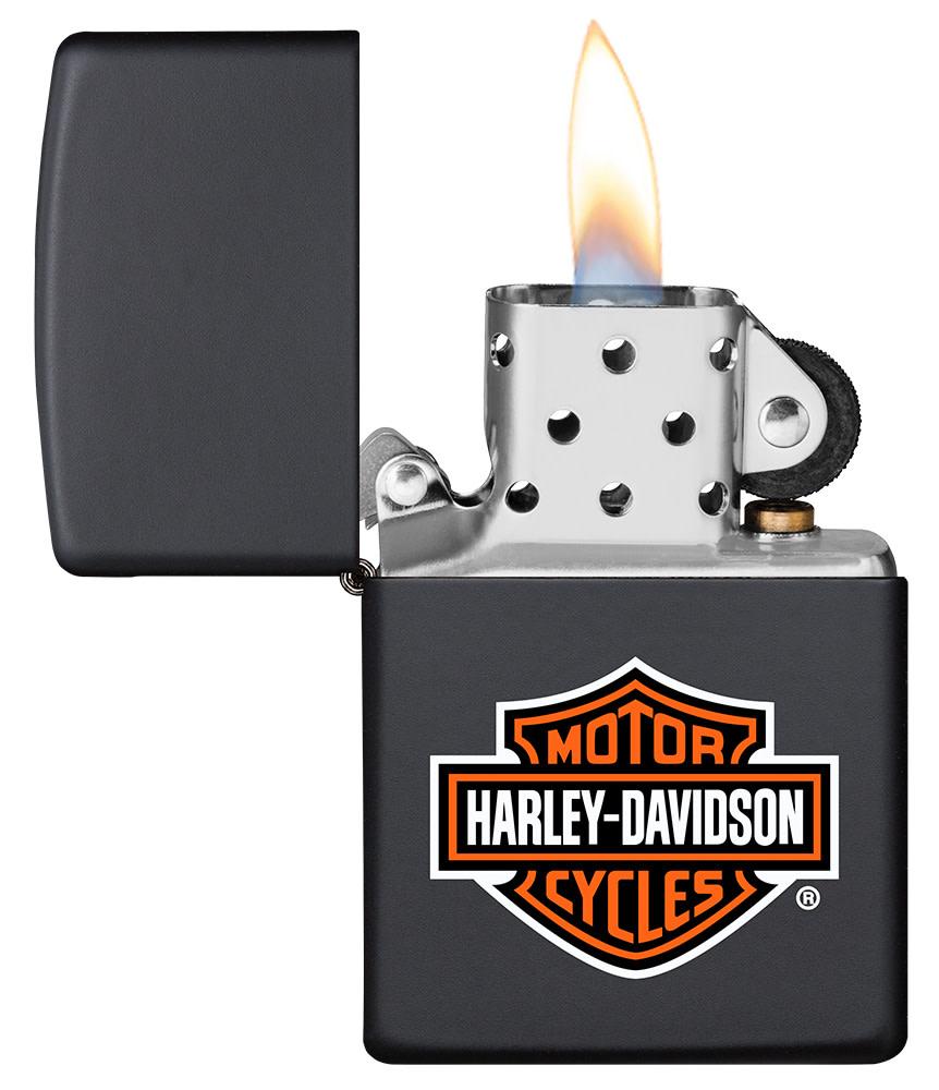Zippo Upaljač 218HD.H252 Harley Davidson Logo – slika 3
