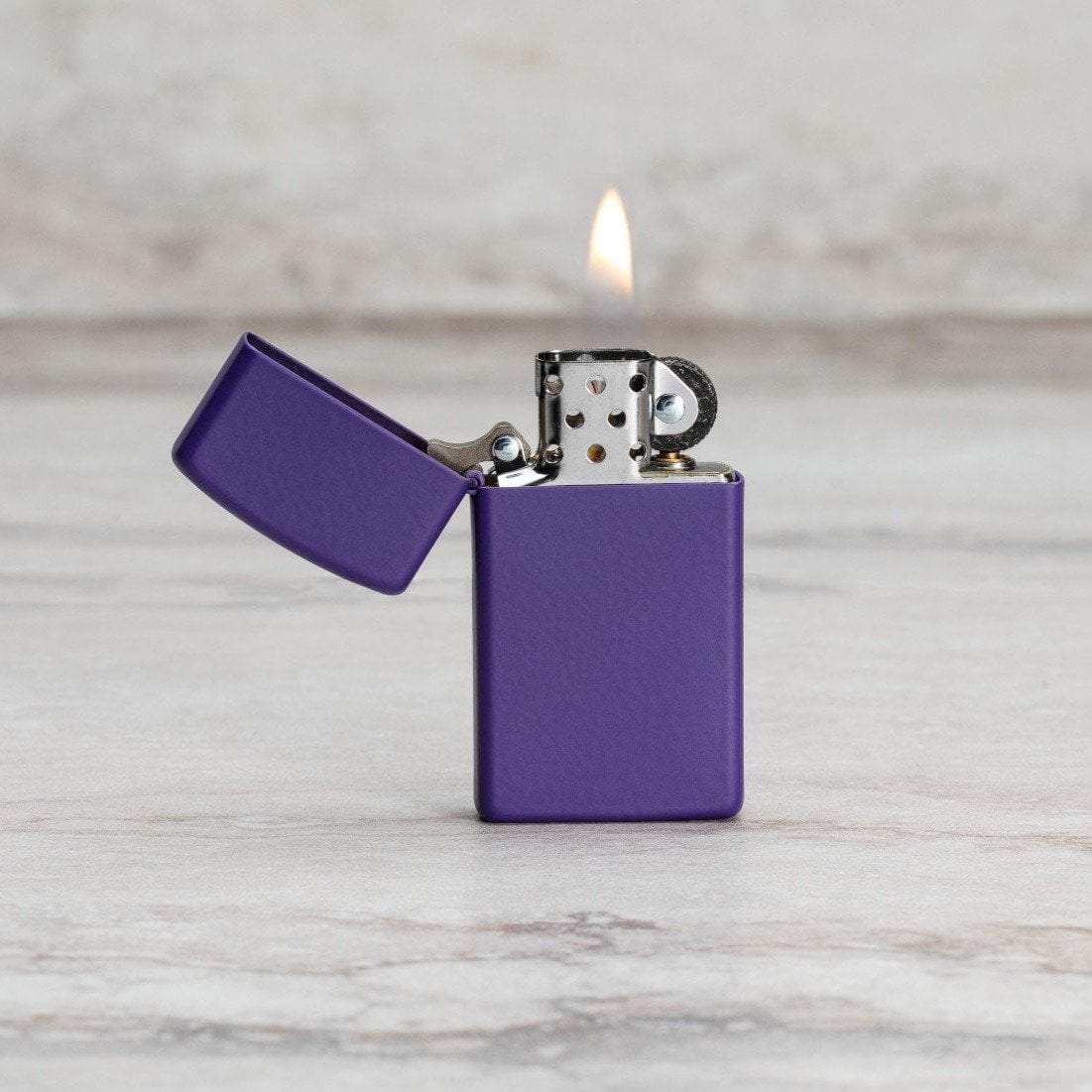 Zippo Upaljač 1637 Slim Purple Matte – slika 2