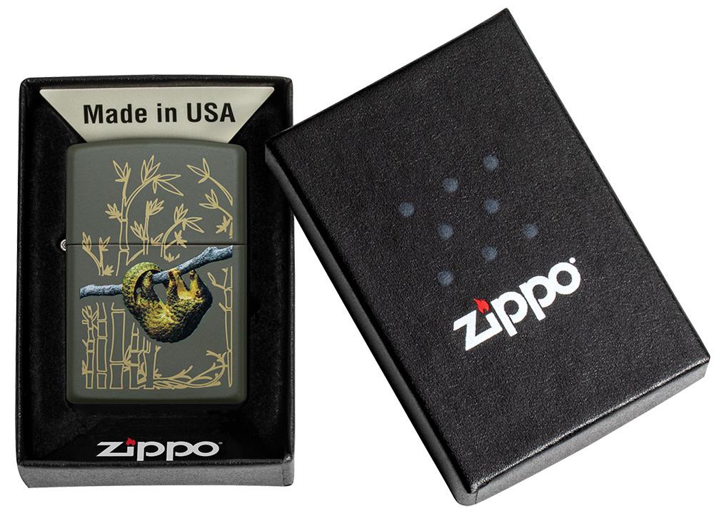Zippo Upaljač 221 Green Matte – slika 5