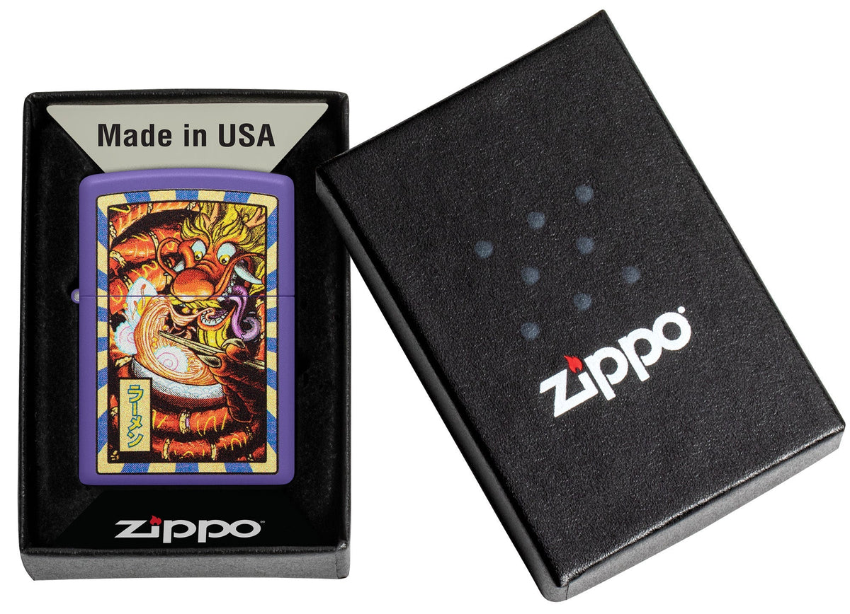 Zippo Upaljač 237 Purple Matte – slika 5
