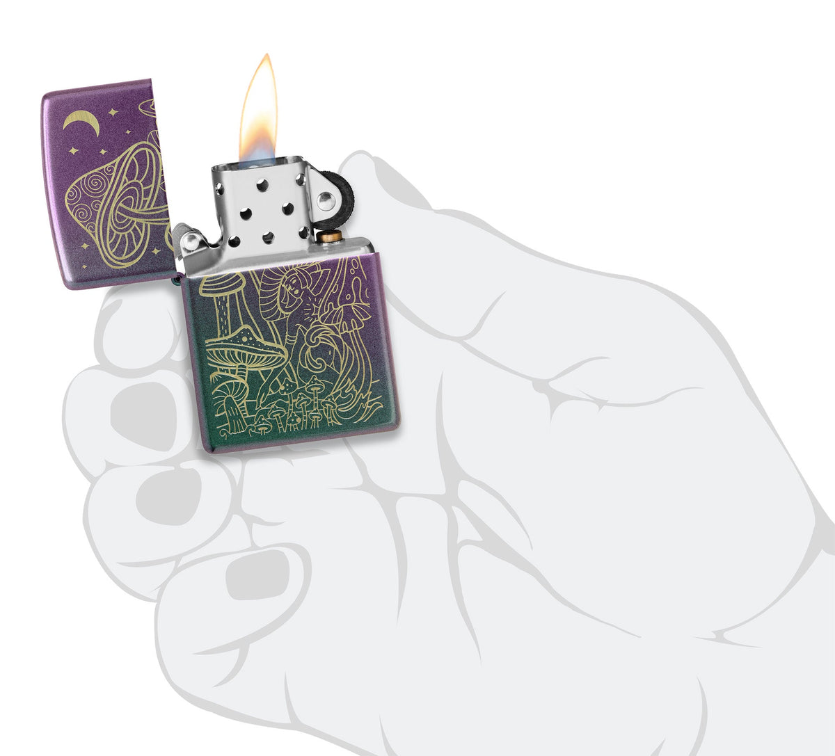 Zippo Upaljač 49146 Iridescent Matte – slika 4