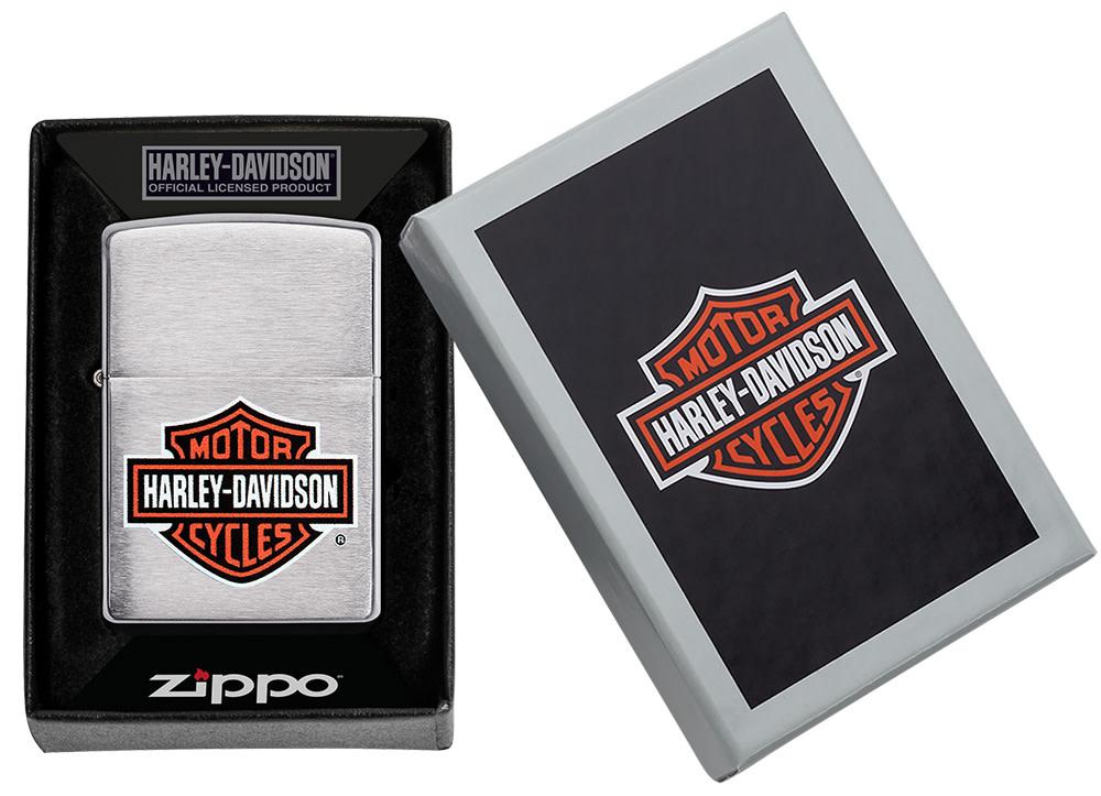 Zippo Upaljač 200HD.H252 Harley Davidson Logo – slika 5