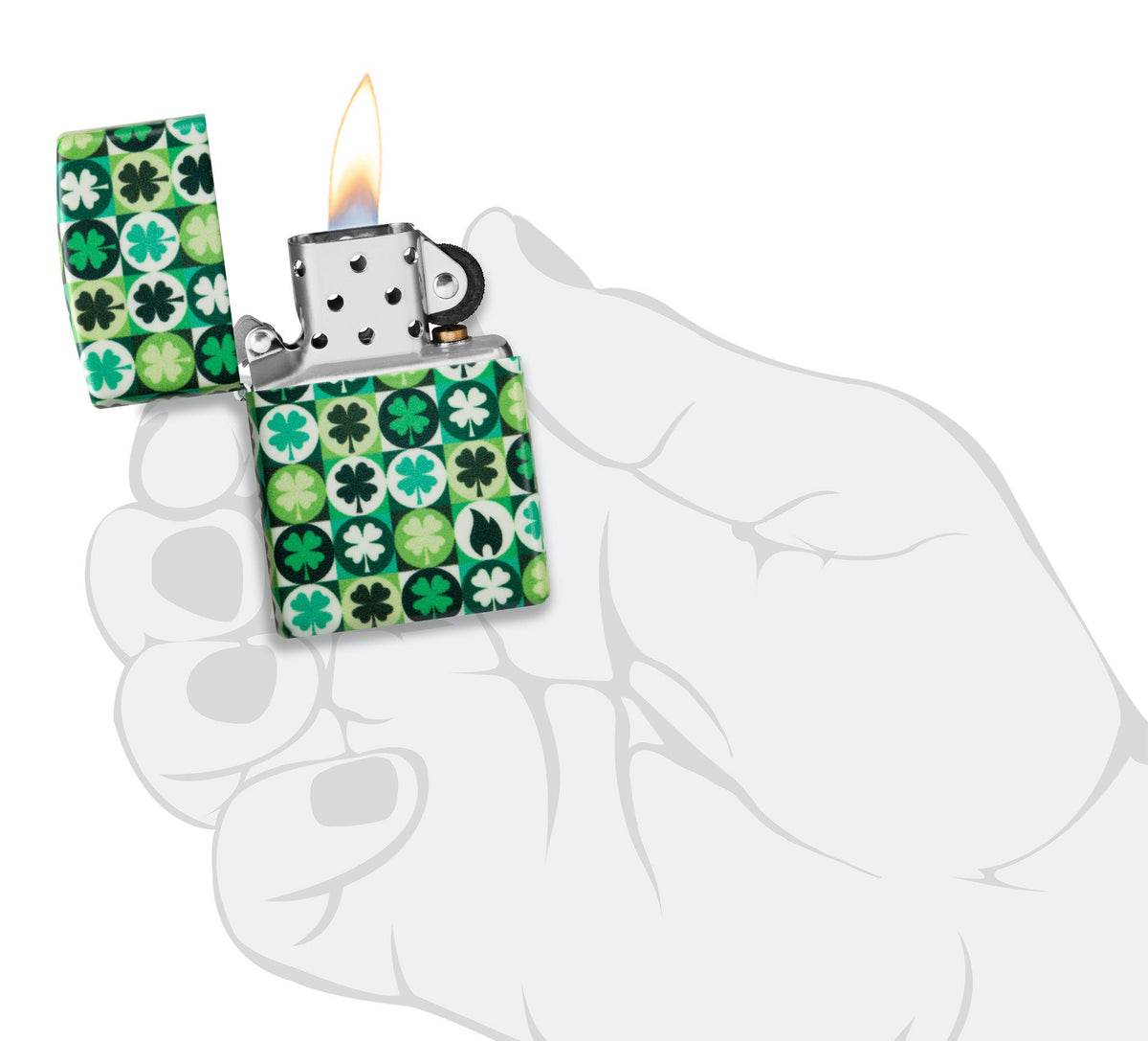 Zippo Upaljač 46015 Clover Design – slika 5