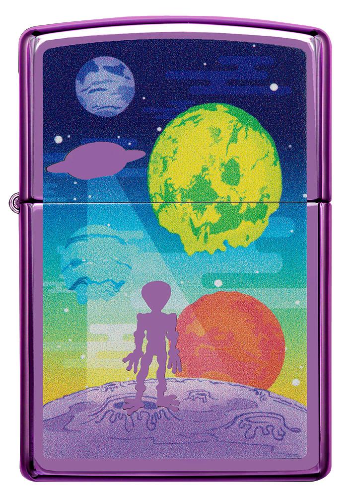 Zippo Upaljač 24747 High Polish Purple – slika 6