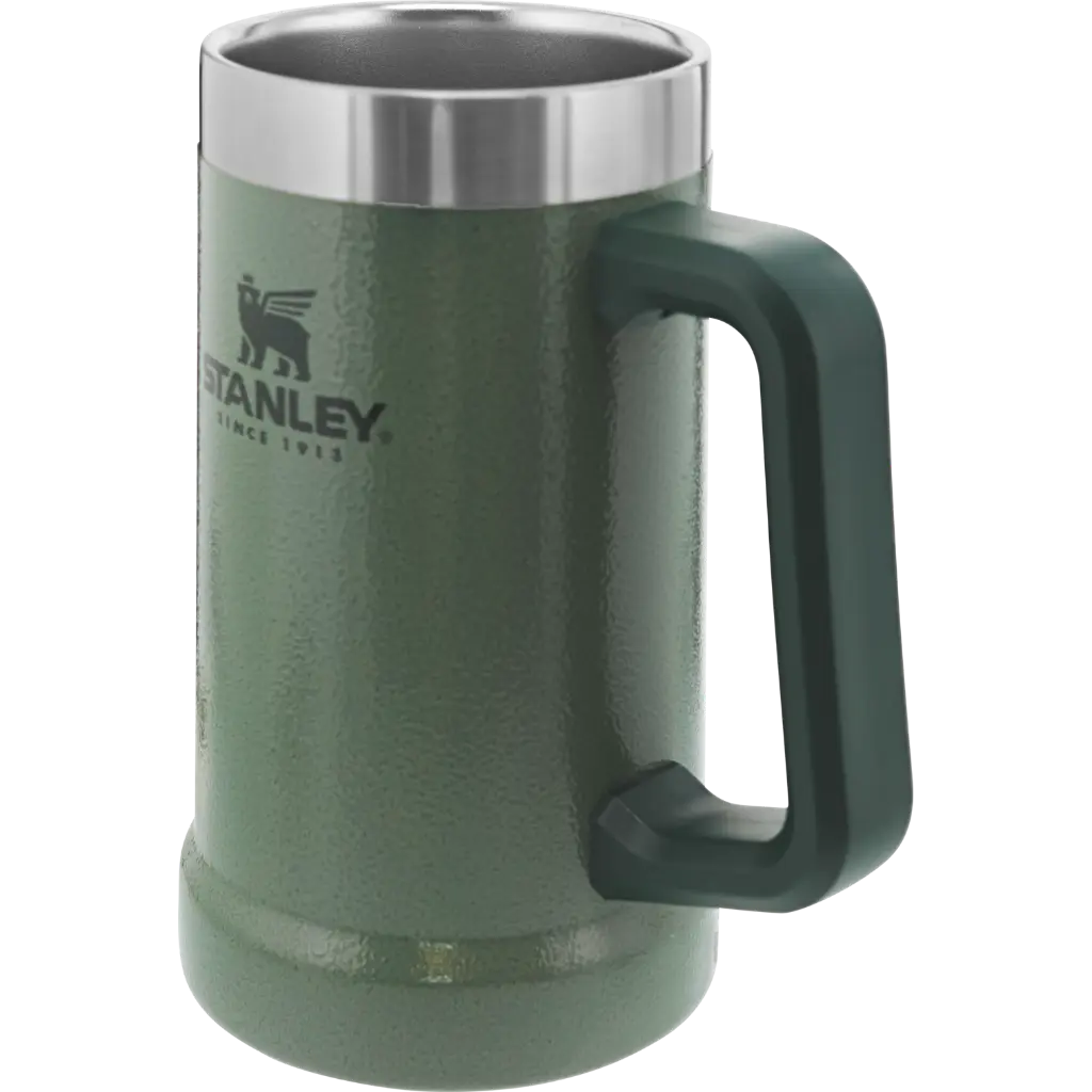 Web_PNG_Square-Adventure Big Grip Beer Stein 24oz Hammertone Green (3).webp