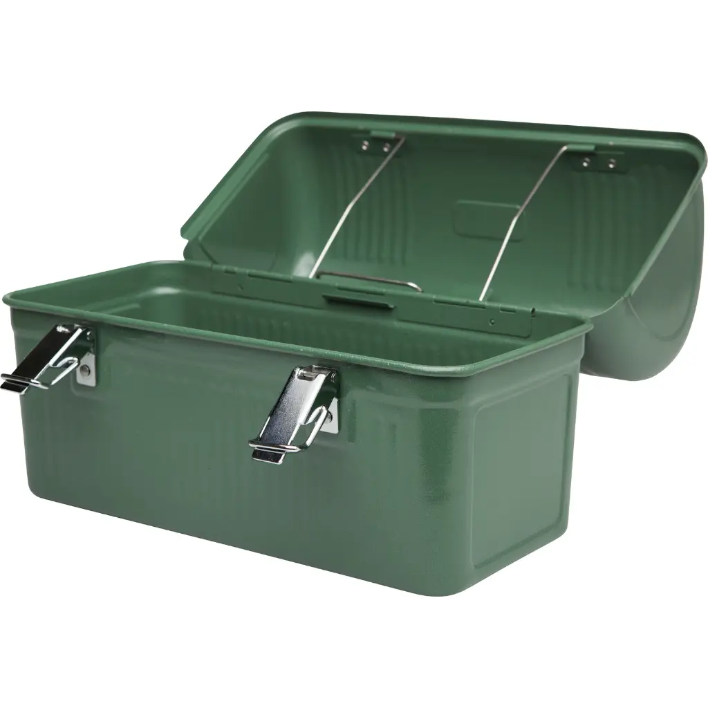 Web_PNG_Square-Classic - Lunchbox - 10qt - Hmrtne Grn – open - hero.webp