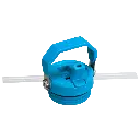 Web_PNG_Square-The IceFlow™ Aerolight™  Bottle Flip Straw 2.0 24OZ - Azure- Lid Detail.webp