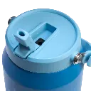 Web_PNG_Square-The IceFlow™ Flip Straw 2.0 Jug 64OZ - Azure - Lid Detail.webp