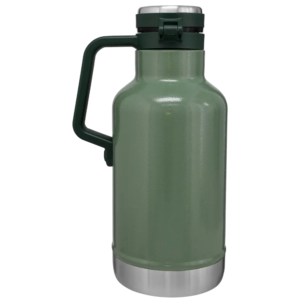 Web_PNG_Square-Classic Easy-Pour Growler 64oz Hammertone Green.webp