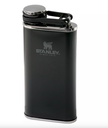 The Easy-Fill Wide Mouth Flask 0.23L / 8oz Matte Black Pebble 